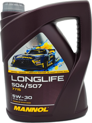 Mannol 7715 LONGLIFE 504/507 5W-30 Motoröl 5l