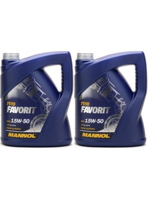 MANNOL Favorit 15W-50 2x 5 = 10 Liter