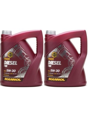 Mannol Diesel TDI 5W-30 Motoröl 2x 5 = 10 Liter