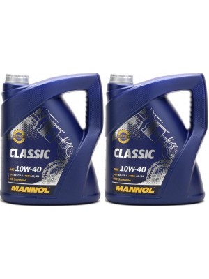 MANNOL Classic 10W-40 Diesel & Benziner Motoröl 2x 5 = 10 Liter