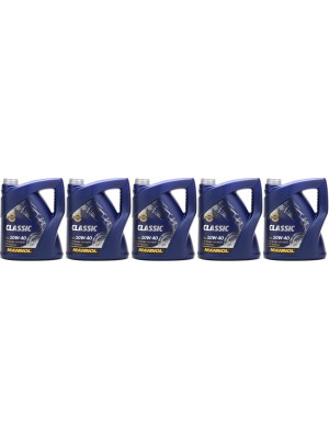 MANNOL Classic 10W-40 Diesel & Benziner Motoröl 5x 5 = 25 Liter