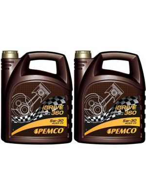 Pemco iDRIVE 360 5W-30 Motoröl 2x 5 = 10 Liter