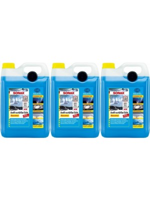 Sonax 03325050 AntiFrost & KlarSicht CLASSIC Citrusduft Konzentrat 3x5= 15 Liter