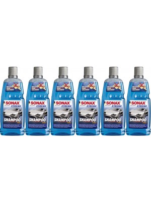 Sonax Xtreme ActiveShampoo 2 in 1, 6x 1l = 6 Liter