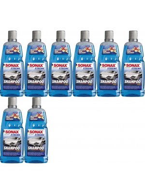 Sonax Xtreme ActiveShampoo 2 in 1, 8x 1l = 8 Liter