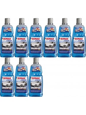 Sonax Xtreme ActiveShampoo 2 in 1, 9x 1l = 9 Liter