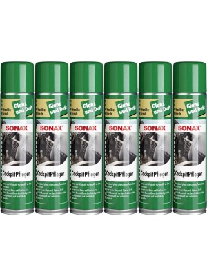 SONAX Cockpit Pfleger Vanilla-fresh 6x 400 Milliliter