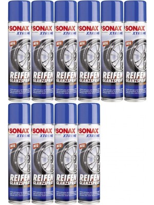 SONAX XTREME Reifen Glanz Spray 10x 400 Milliliter