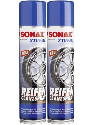 SONAX XTREME Reifen Glanz Spray 2x 400 Milliliter