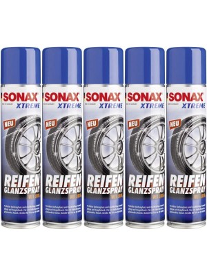 SONAX XTREME Reifen Glanz Spray 5x 400 Milliliter