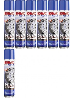 SONAX XTREME Reifen Glanz Spray 7x 400 Milliliter