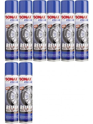 SONAX XTREME Reifen Glanz Spray 8x 400 Milliliter