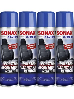 SONAX XTREME Polster- & Alcantara Reiniger 4x 400 Milliliter