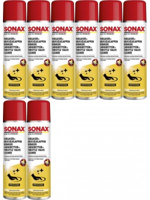 SONAX Vergaser + DrosselklappenReiniger 8x 400 Milliliter