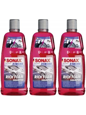 Sonax Xtreme RichFoam Shampoo 1 Liter 3x 1l = 3 Liter