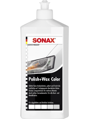 Sonax Polish & Wax COLOR weiß NanoPro 500ml