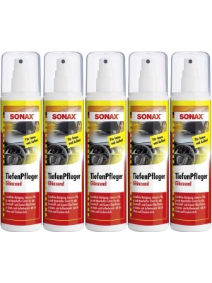 Sonax Tiefenpfleger glänzend mit Duft 5x 300 Milliliter