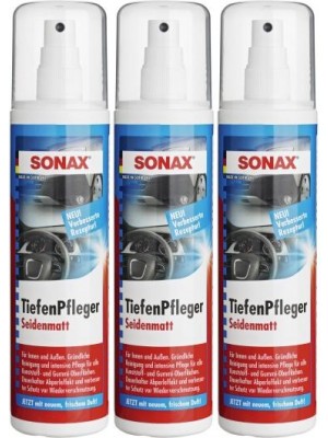 Sonax Tiefenpfleger seidenmatt mit Duft 3x 300 Milliliter