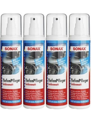 Sonax Tiefenpfleger seidenmatt mit Duft 4x 300 Milliliter