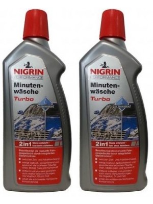 Nigrin Performance Minutenwäsche Turbo 1000ml 2x 1l = 2 Liter