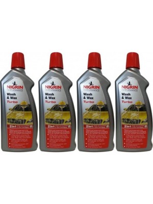 Nigrin Performance Wash & Wax Turbo 1000ml 4x 1l = 4 Liter