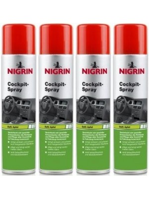 Nigrin Cockpit-Spray Apfel 4x 400 Milliliter