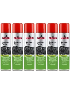 Nigrin Cockpit-Spray Apfel 6x 400 Milliliter