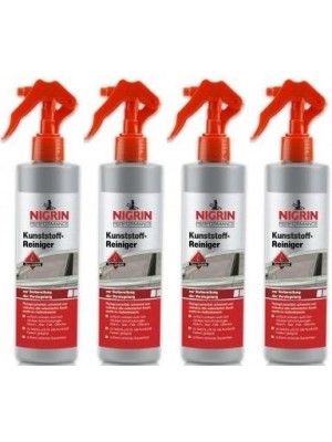 Nigrin Kunststoff-Reiniger 4x 300 Milliliter