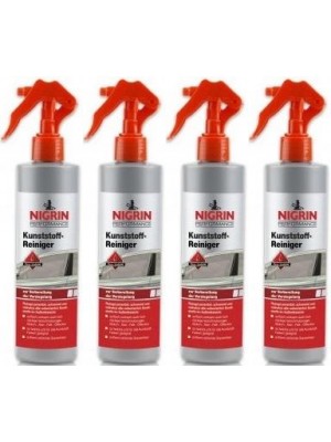 Nigrin Kunststoff-Reiniger 4x 300 Milliliter