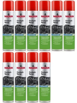 Nigrin Cockpit-Spray Meeresbrise 10x 400 Milliliter