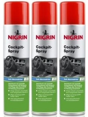 Nigrin Cockpit-Spray Meeresbrise 3x 400 Milliliter