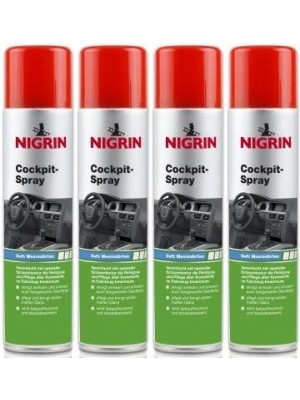 Nigrin Cockpit-Spray Meeresbrise 4x 400 Milliliter