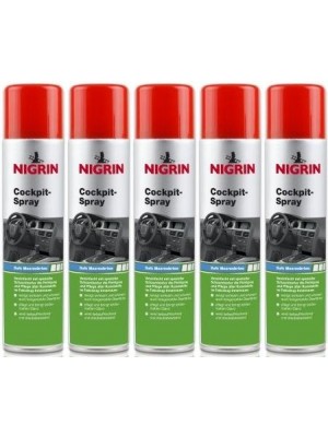 Nigrin Cockpit-Spray Meeresbrise 5x 400 Milliliter