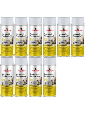 Nigrin Rostprimer-Spray grau 10x 400 Milliliter