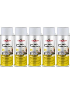 Nigrin Rostprimer-Spray grau 5x 400 Milliliter