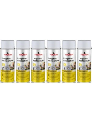 Nigrin Rostprimer-Spray grau 6x 400 Milliliter