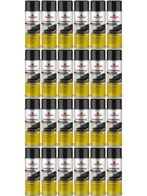 Nigrin Lackspray schwarz glänzend 24x 400 Milliliter