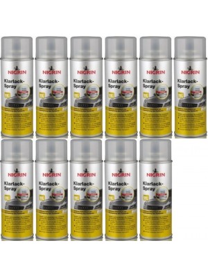 Nigrin Klarlack Spray 11x 400 Milliliter