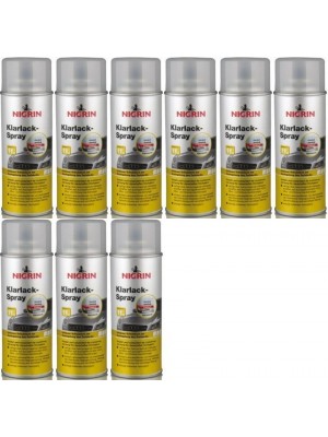 Nigrin Klarlack Spray 9x 400 Milliliter