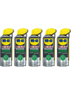 WD-40 SPECIALIST Smart Straw Hochleistungs PTFE Schmierspray 5x 400 Milliliter