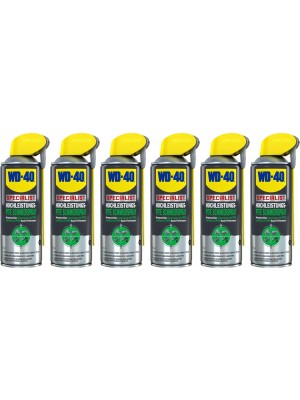 WD-40 SPECIALIST Smart Straw Hochleistungs PTFE Schmierspray 6x 400 Milliliter