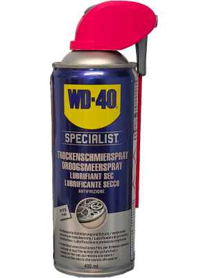 WD-40 SPECIALIST Smart Straw Reibungsreduzierendes PTFE Trockenschmierspray 400ml
