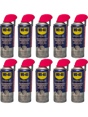 WD-40 SPECIALIST Smart Straw PTFE Trockenschmierspray 10x 400 Milliliter
