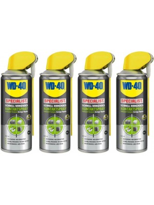 WD-40 SPECIALIST Smart Straw Schnell wirkender Kontaktspray 4x 400 Milliliter