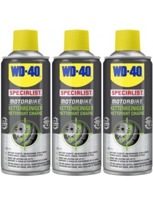 WD-40 Motorbike SPECIALIST Kettenreiniger 3x 400 Milliliter
