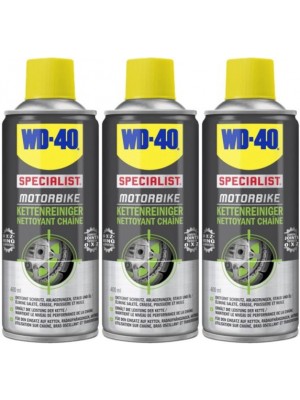 WD-40 Motorbike SPECIALIST Kettenreiniger 3x 400 Milliliter