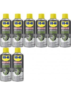 WD-40 Motorbike SPECIALIST Kettenreiniger 8x 400 Milliliter