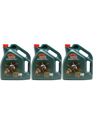 Castrol Magnatec 5W-40 C3 Motoröl 3x 5 = 15 Liter