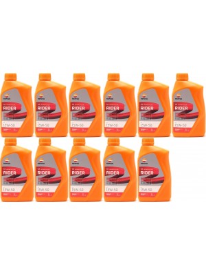 Repsol Motorrad Motoröl RIDER 4T 15W-50 1 Liter 11x 1l = 11 Liter