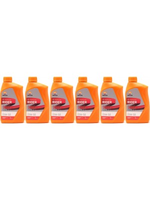 Repsol Motorrad Motoröl RIDER 4T 15W-50 1 Liter 6x 1l = 6 Liter